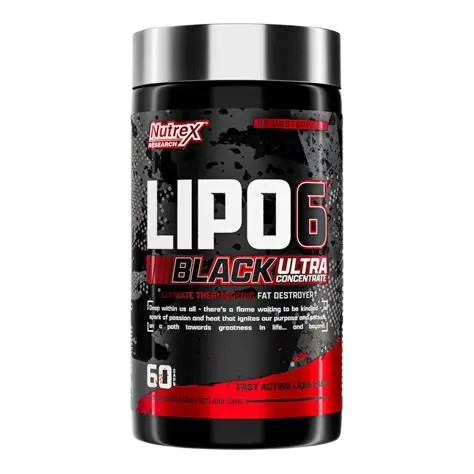 Lipo 6 Black 60 Tablets - Fat Burner